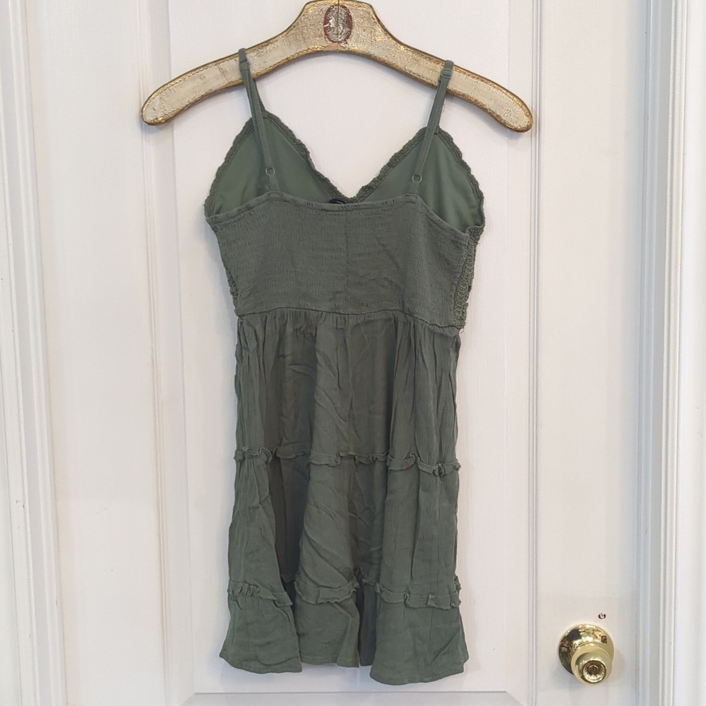 Streetwear Society Olive Green Mini Dress - Picture 4 of 8